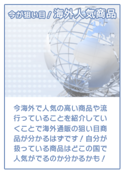 EFFECTならば海外通販の物流業務をワンストップで対応出来るから煩わしい作業がなくなって簡単・便利　記事2　今が狙い目！海外人気商品